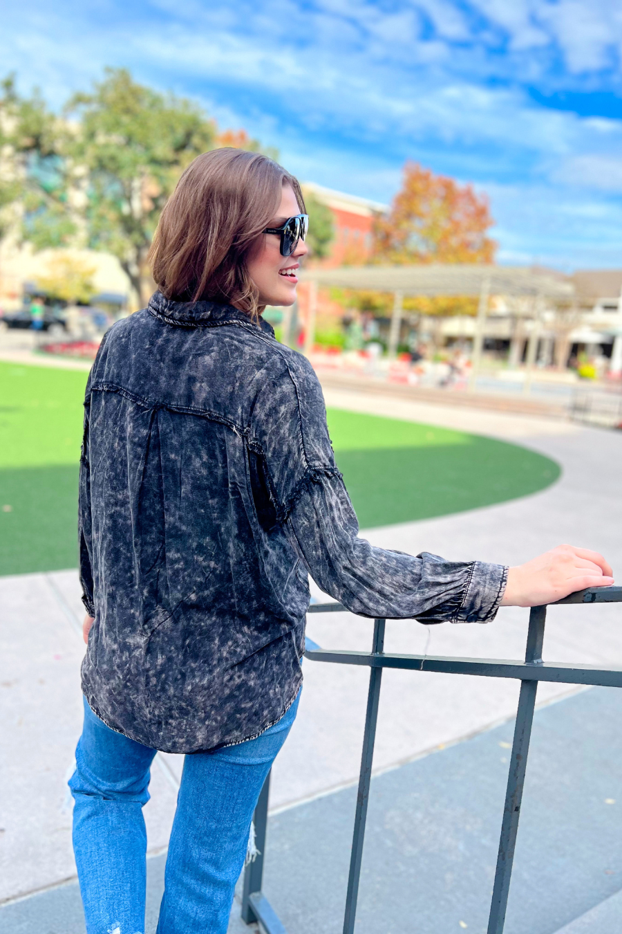 Dean Button Up Top - Jess Lea Wholesale