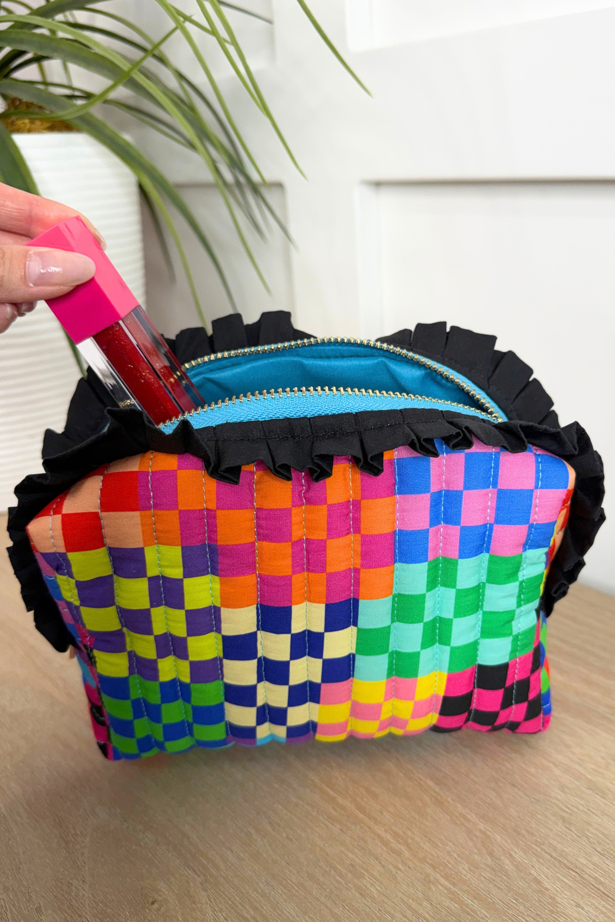 PREORDER- Check Me Out Ruffle Bag
