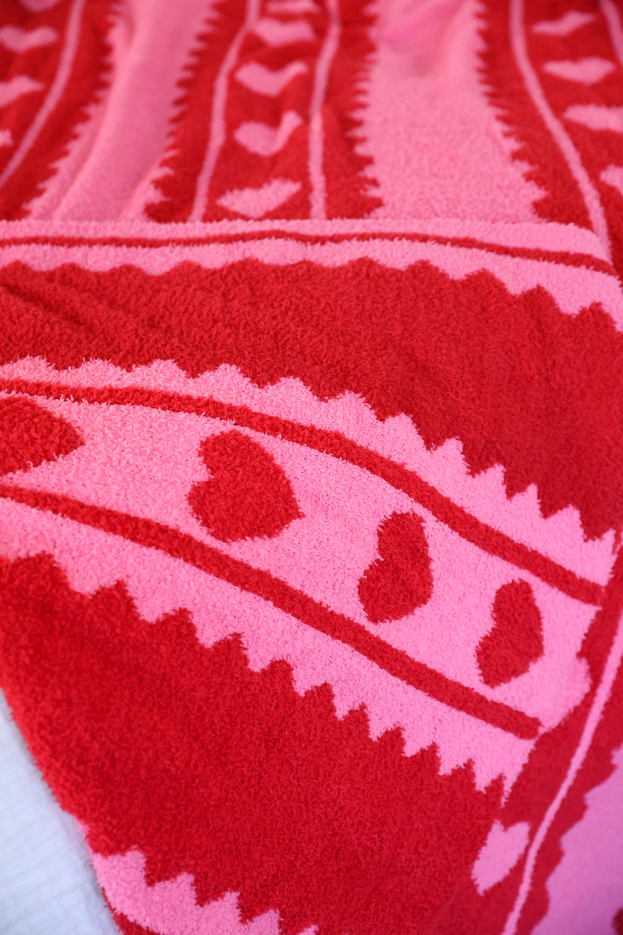 Heartfelt Stripes Blanket