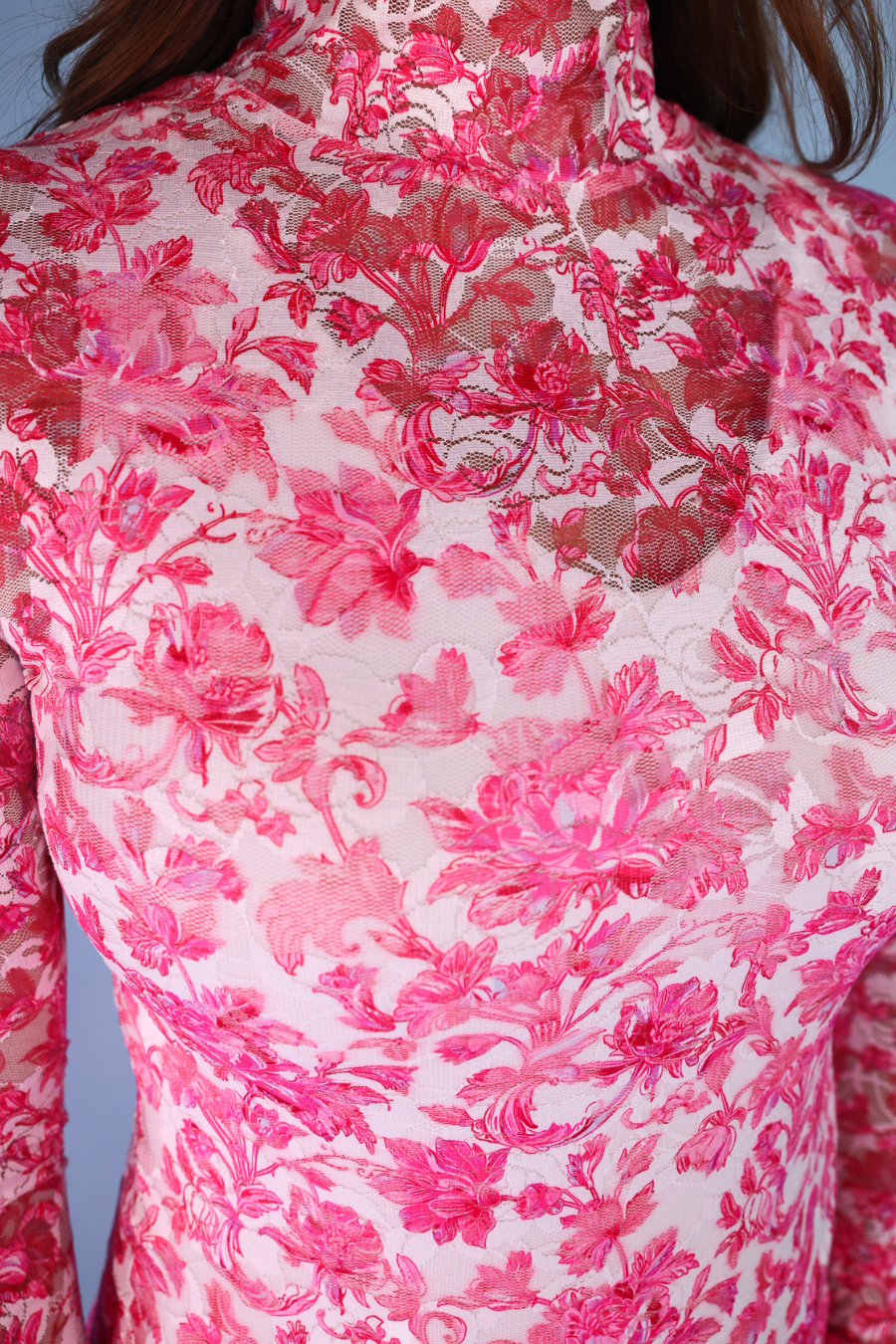 Kylie Lace Top- Pink Romance