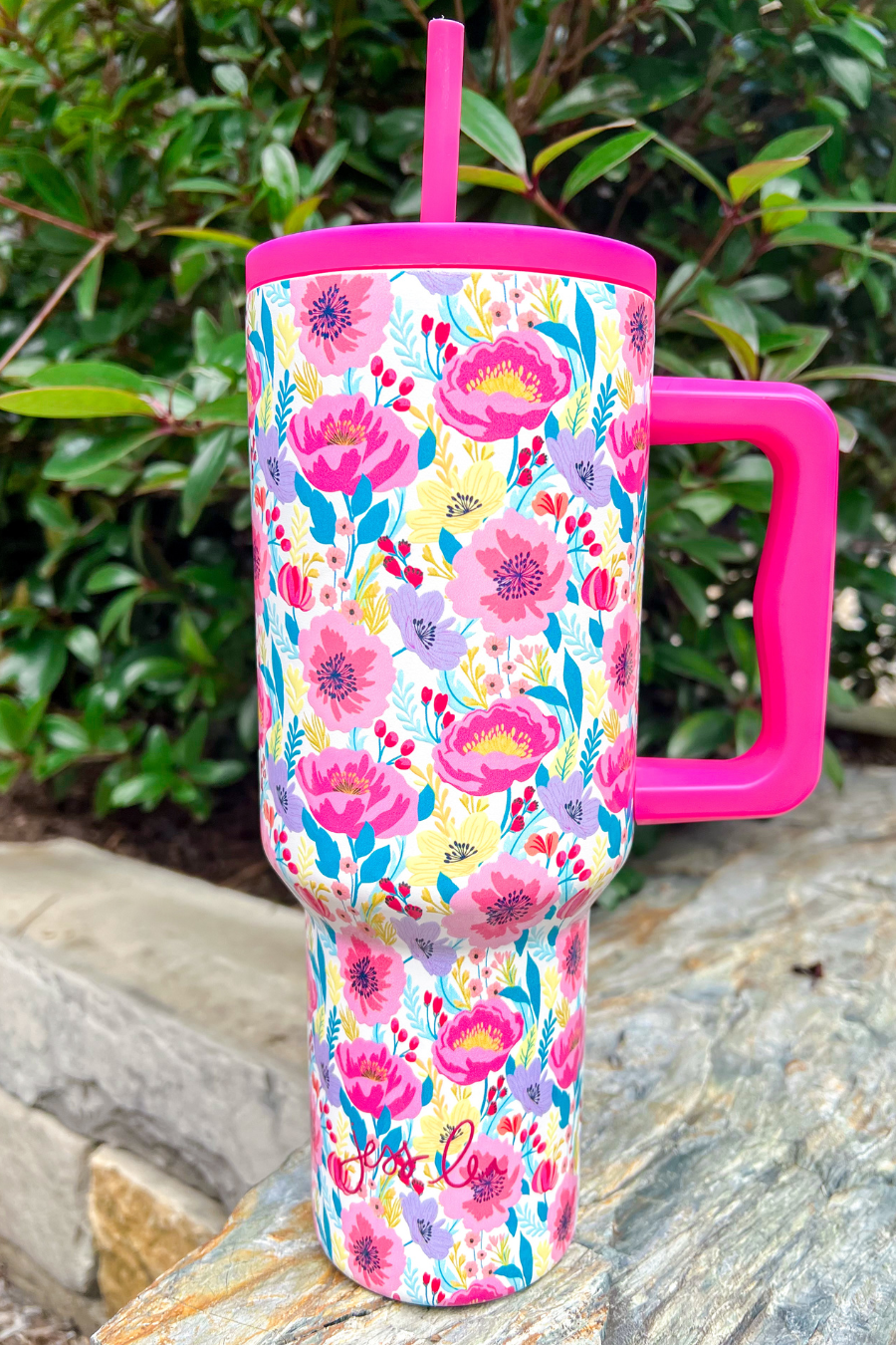 Fields Of Floral Tumbler