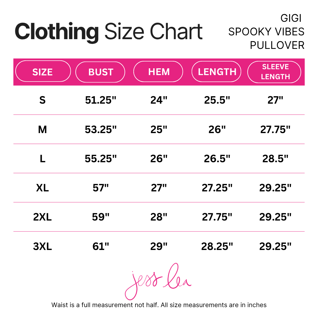 PREORDER- GiGi Spooky Vibes Pullover