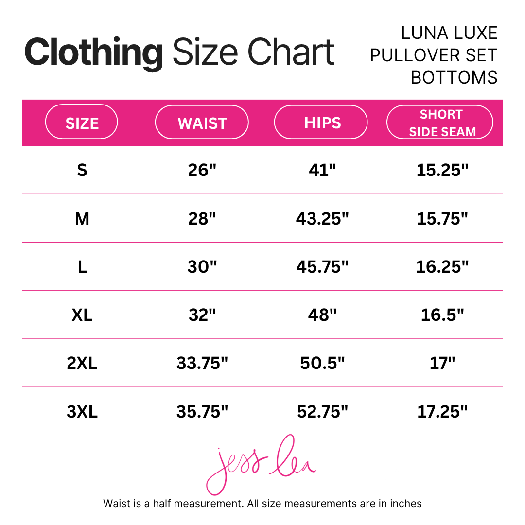 Luna Luxe Pullover Set- Navy