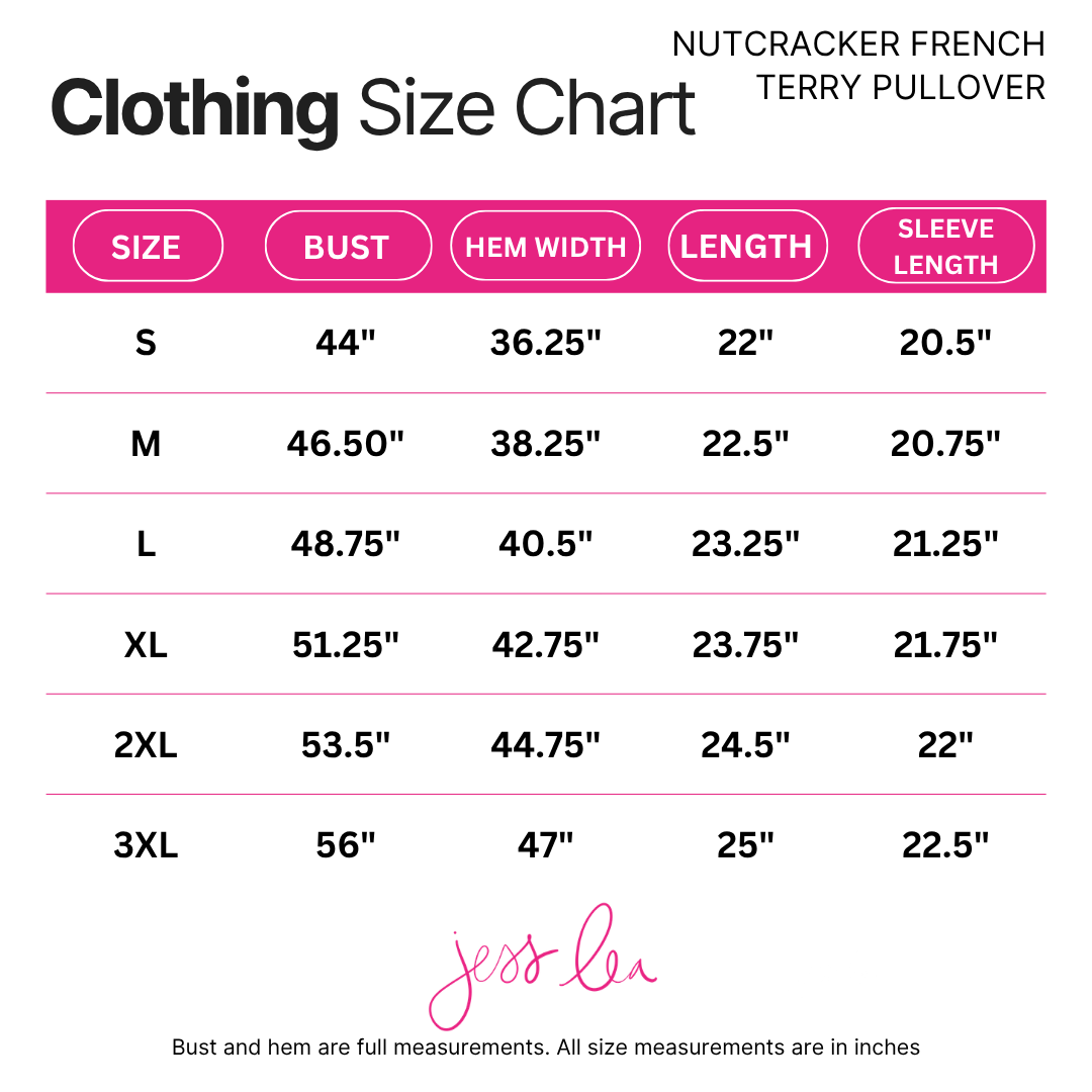Nutcracker French Terry Pullover