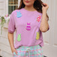 Calling My Peeps Chenille Top