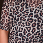 Emma Mesh Tee- Safari Chic
