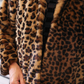 After Midnight Faux Fur Leopard Jacket