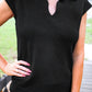 Make It Count Cap Sleeve Set- Black