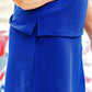 Make It Count Textured Set- Royal Blue