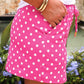 Pink Polka Dot Skort