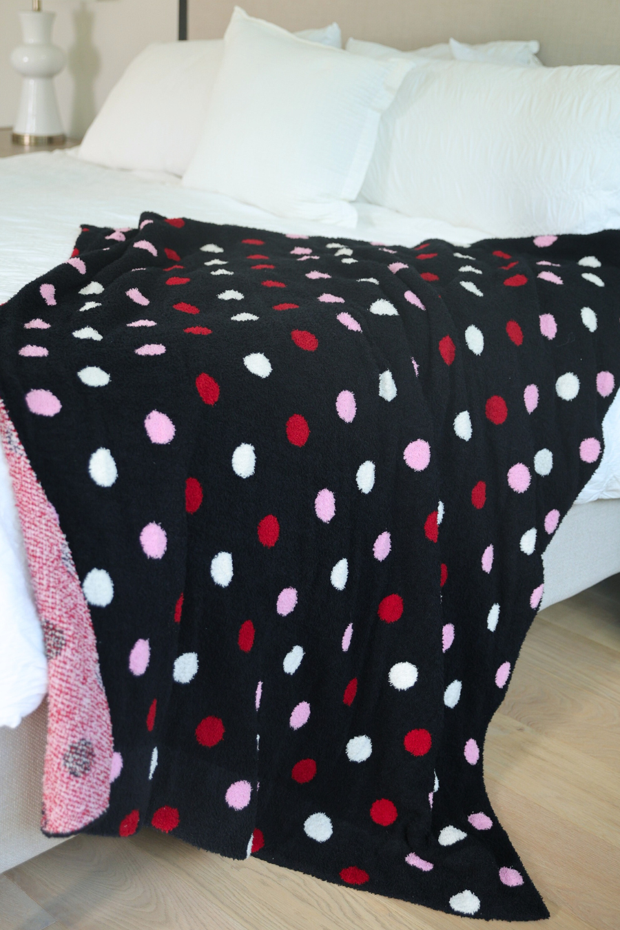 Dotty Darling Polka Dot Blanket