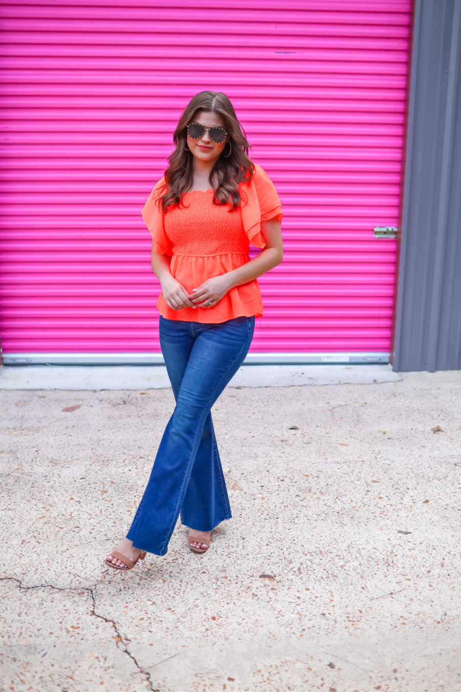 Ryan Ruffle Top - Jess Lea Wholesale