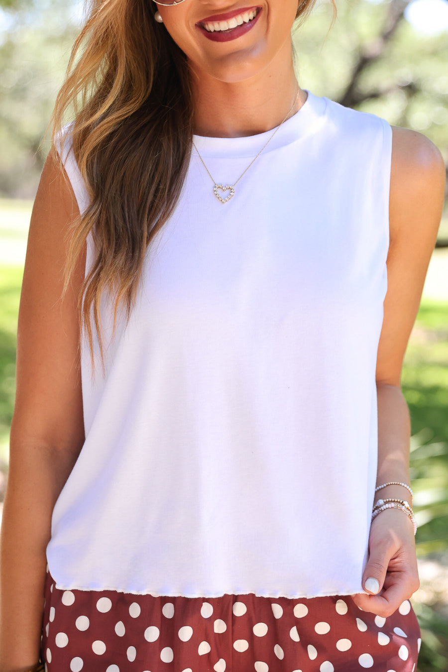 PREORDER- Banks Basic Lettuce Tank- White
