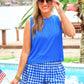 Banks Basic Lettuce Tank- Royal Blue