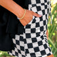 PREORDER- Checkerboard Checkered Skort
