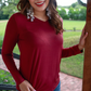 Brittany Basic Long Sleeve Tee