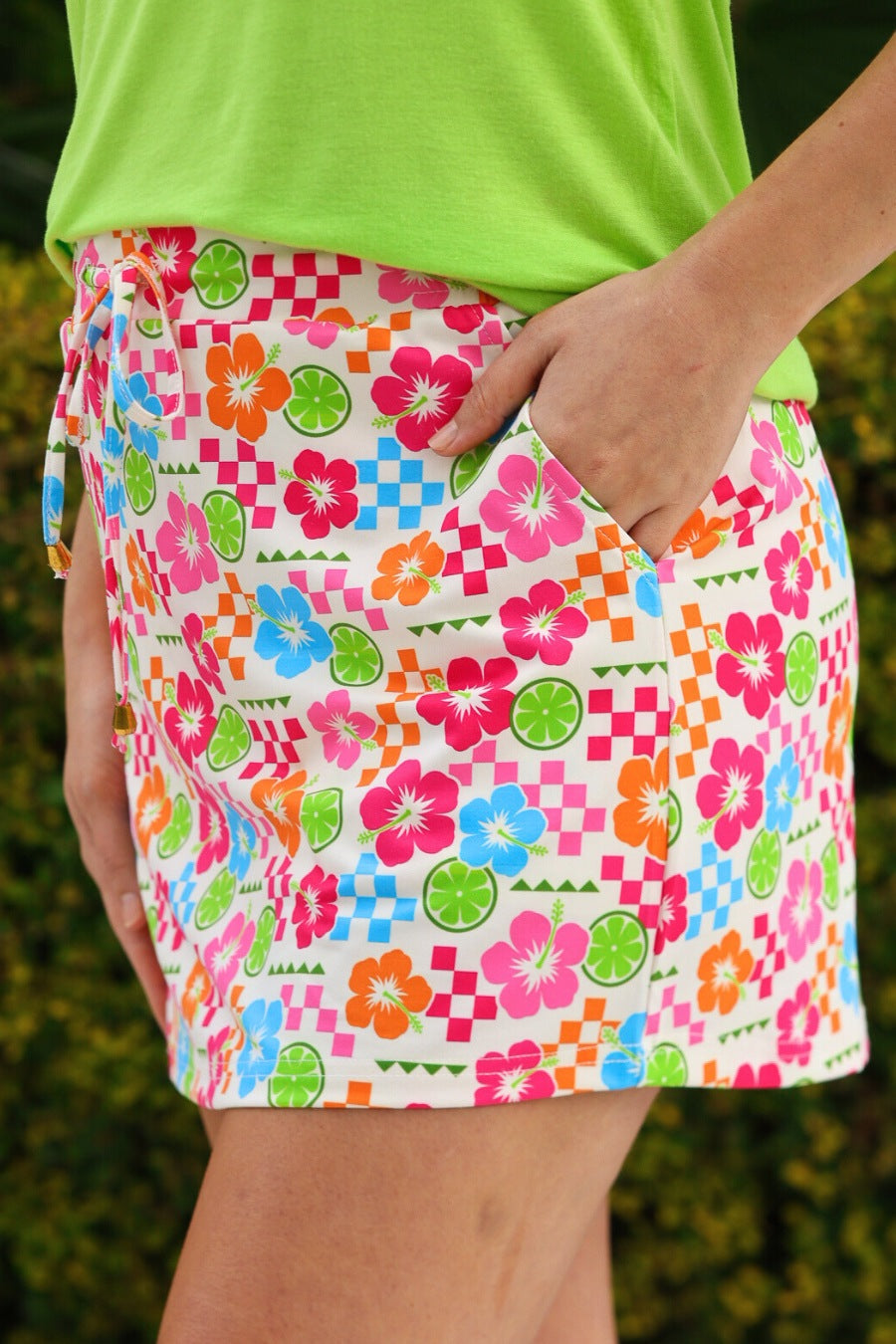 Check the Tropics Skort