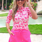 Solid Neon Pink Skort