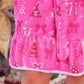 Legacy Lounge Robe- Pretty Pink Christmas