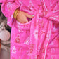 Legacy Lounge Robe- Pretty Pink Christmas