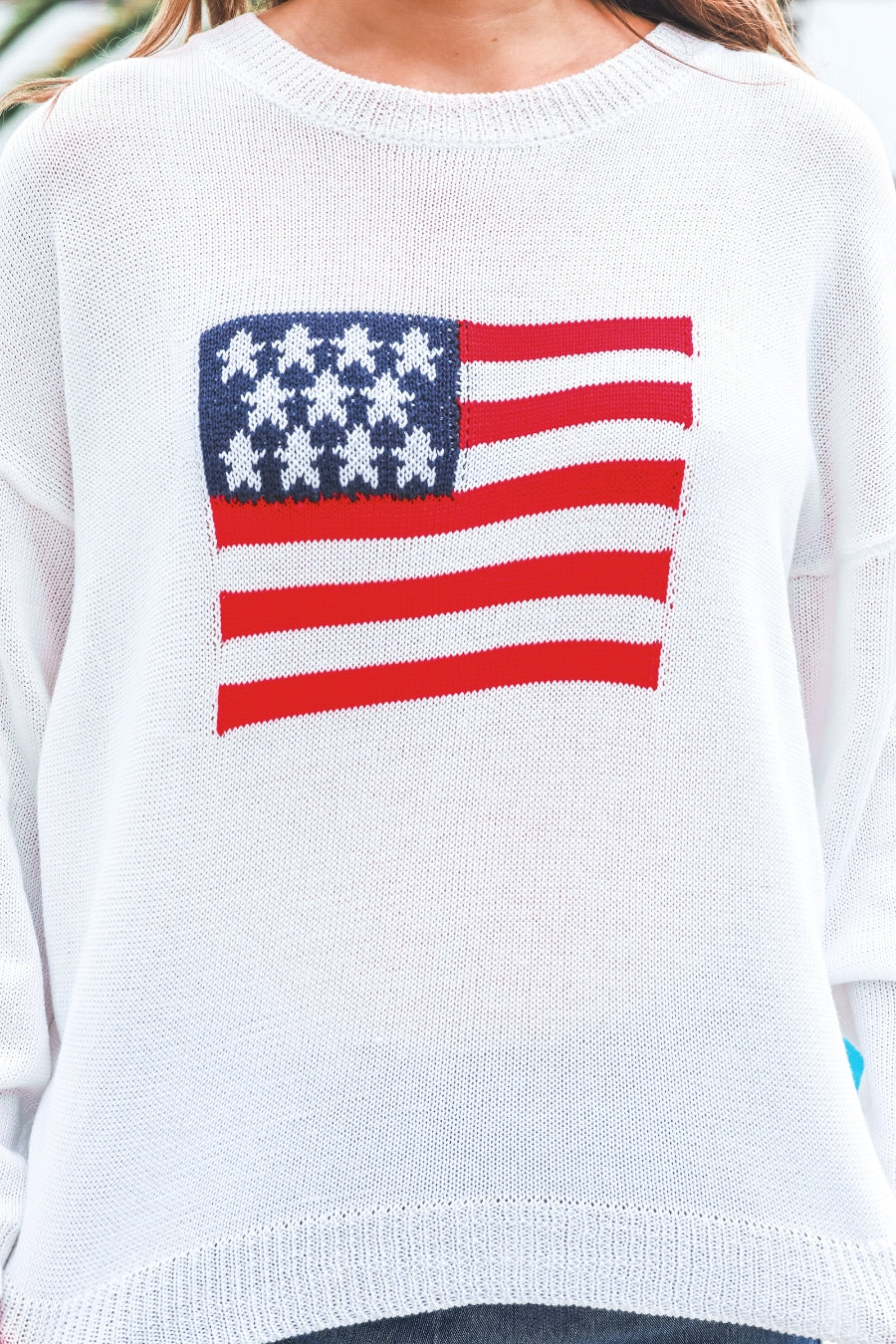 PREORDER- USA Flag Sweater