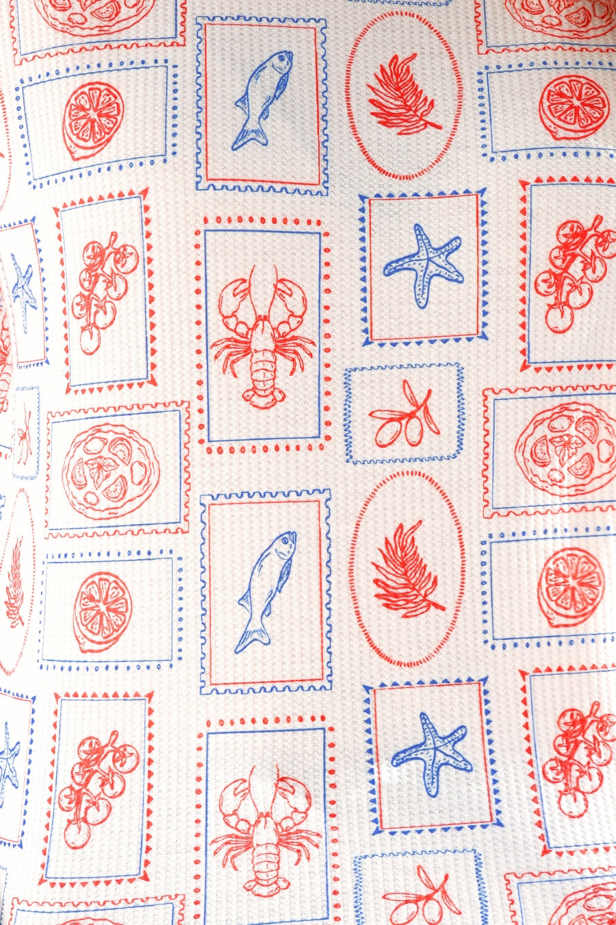 Weekend Waffle Tee- Coastal Vibes