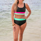 Shades of Summer Two Piece Swimsuit- Black