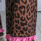 PREORDER- Coco Leopard Ruffle Pajama Set