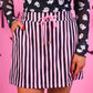PREORDER- Cosmo Stripes Skort