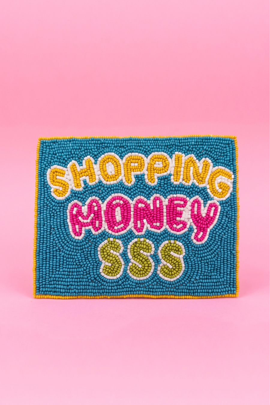 PREORDER- Beaded Coin Purse- Shopping Money