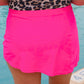 Walk On The Beach Skirt Coverup- Pink
