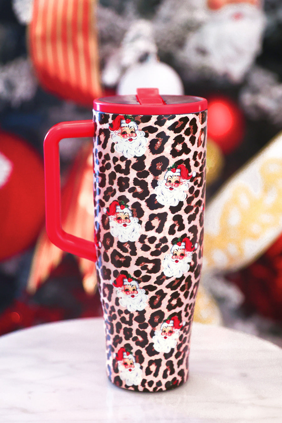 Santa Safari Chic Sleek Tumbler