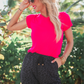 Own The Moment Leopard Drawstring Everyday Shorts