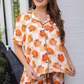Harvest Hues Ruffle Pajama Set
