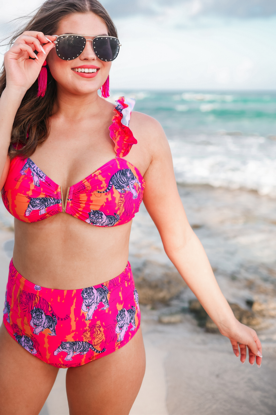 Watch The Waves Two Piece Swimsuit