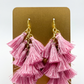 Bella Tiered Tassel Earrings