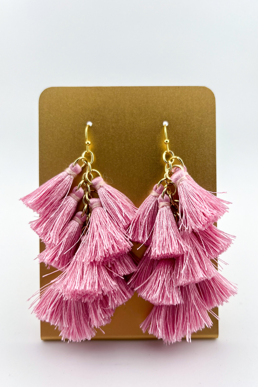 Bella Tiered Tassel Earrings