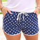 Navy Polka Dot Everyday Shorts