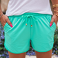 Solid Mint Everyday Shorts