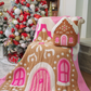 Whimsical Gingerbread House Blanket