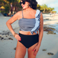 Amalfi Coast Ruffle Two Piece Swimsuit