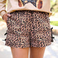 PREORDER- Bow Trim Boxer Shorts- Safari Chic
