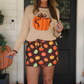 Harvest Hues Pumpkin Skort