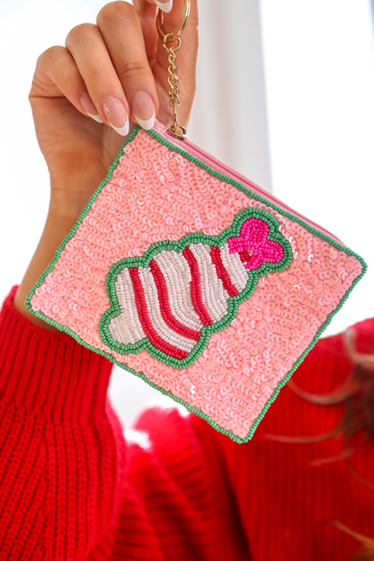Bow Christmas Treat Coin Purse