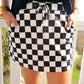 PREORDER- Checkerboard Checkered Skort