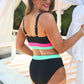Shades of Summer Two Piece Swimsuit- Black