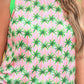 Heatwave Ribbed Tank- Palm Crush