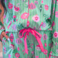 Decked in Ornaments Ruffle Pajama Set