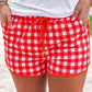 Red Gingham Everyday Shorts