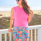Postmarked in Paradise Skort